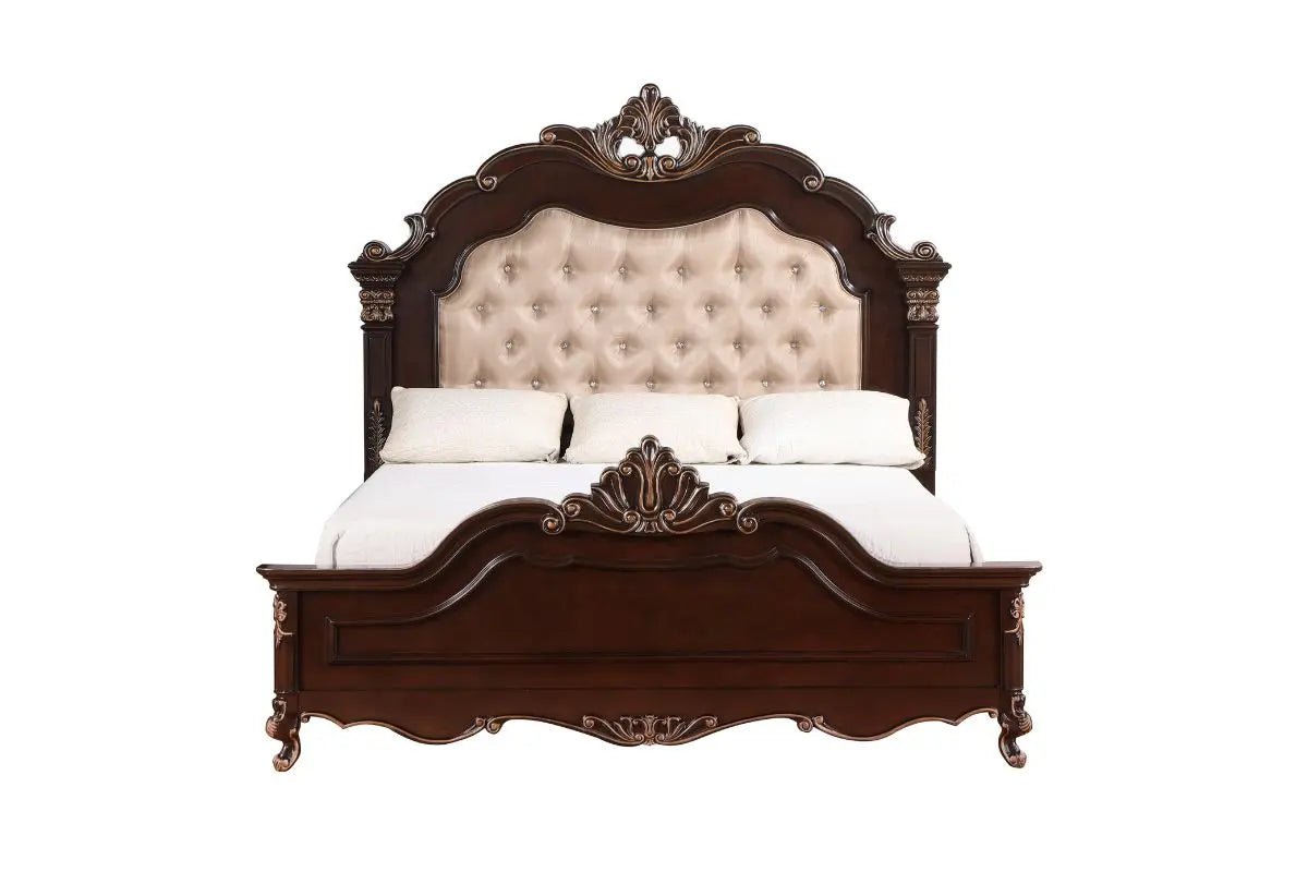 CONSTANQB:Constantine Upholstered Bed, Front