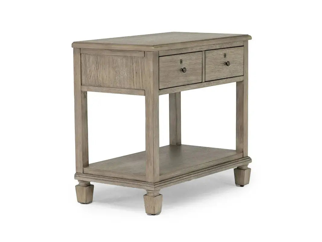COUNTRY05:Country Side Canopy Bed & Dres, SideAngle