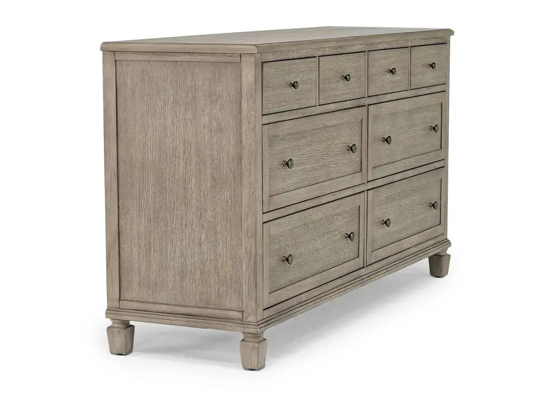 COUNTRY07:Country Side Canopy Bed & Dres, AngledSideAngle