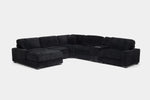 CUDDLE002:Cuddle Cloud 6 Piece Chaise Se, Angled