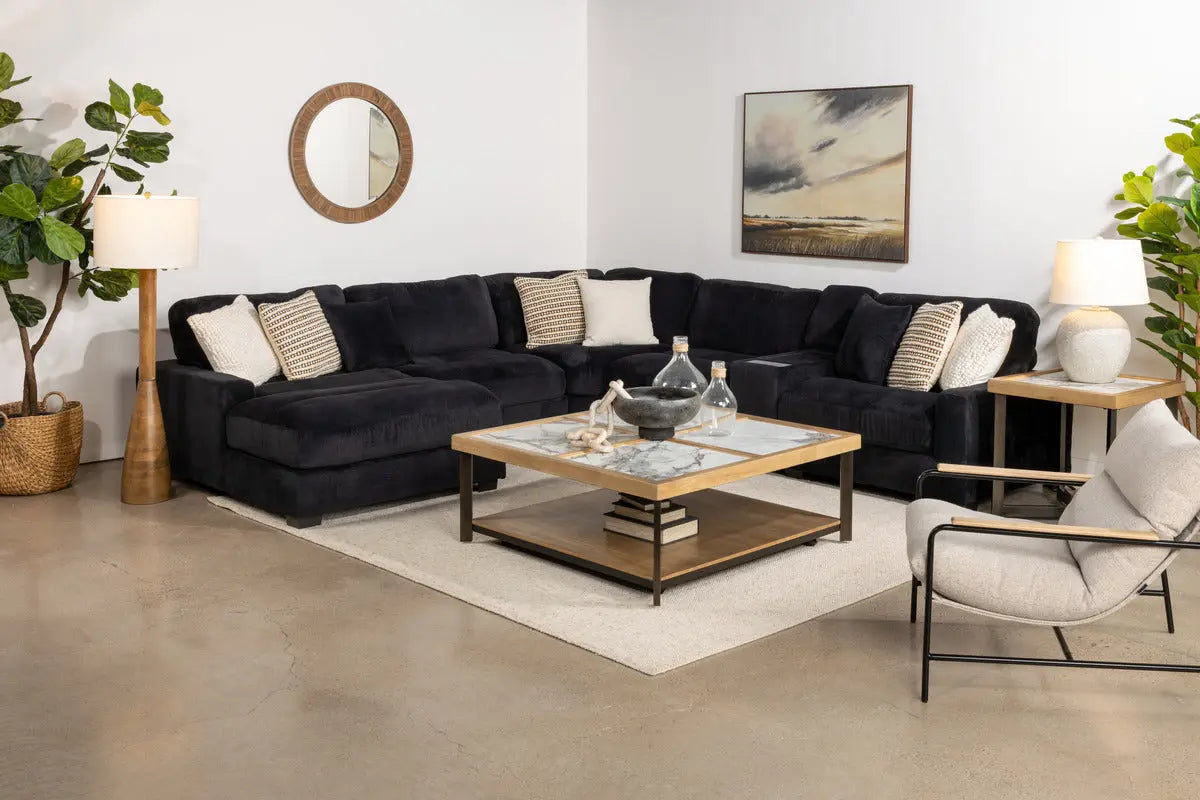 CUDDLE002:Cuddle Cloud 6 Piece Chaise Se,