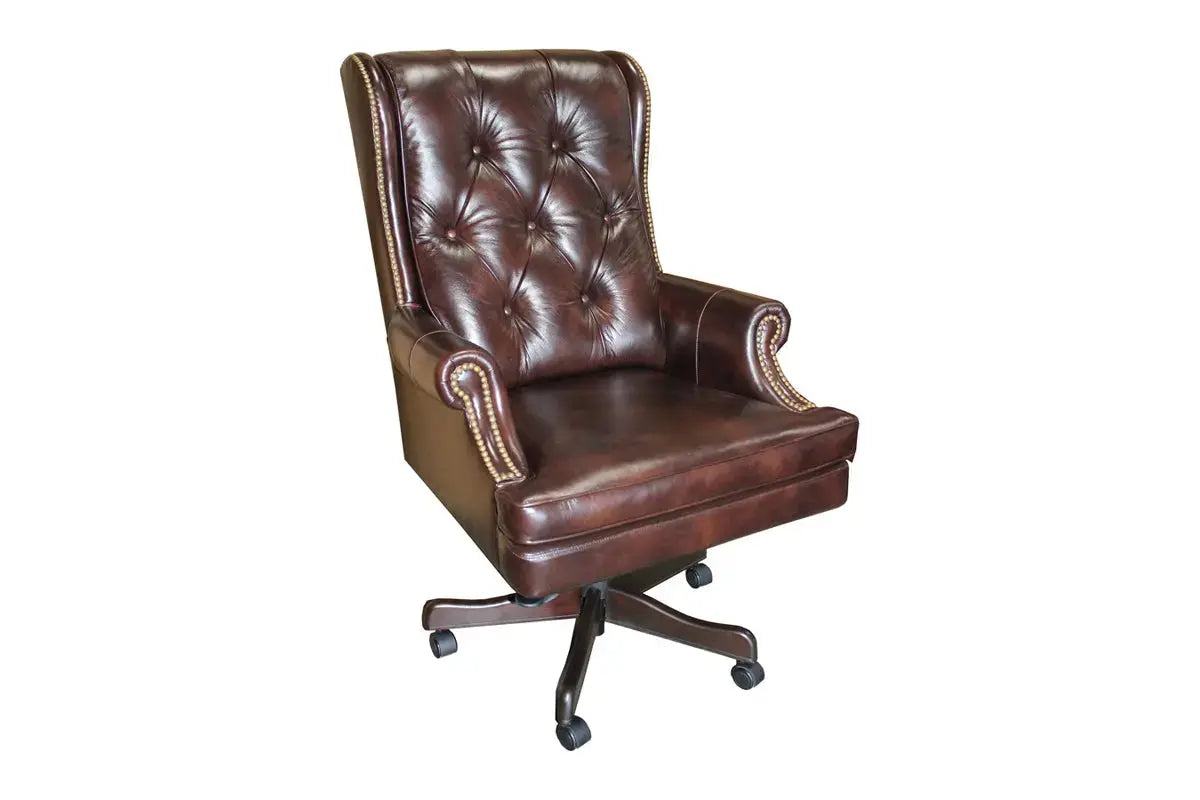 769950419:Leather Office Chair, Image 1