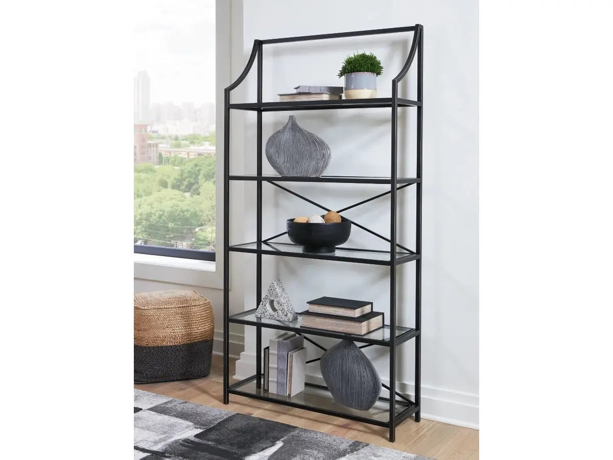 889937365:Dakerwell Bookcase, Styled