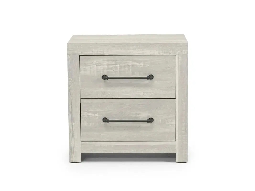 LATHAM005:Dallas Panel Bed With Lights &, Front