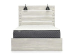 LATHAM005:Dallas Panel Bed With Lights &, Front