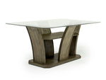 264964907:Dapper Dining Table & 4 Chairs in Gray, Image 2