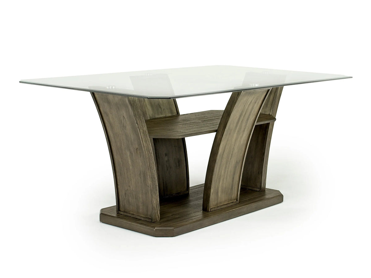 264964907:Dapper Dining Table & 4 Chairs in Gray, Image 2