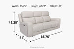 529594497:Denver 3 Power Sofa,