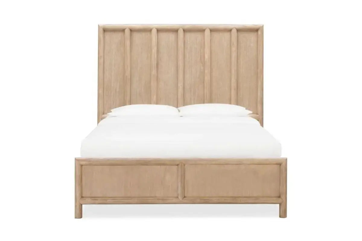 DORSEY001:Dorsey Platform Bed & Dresser , Front