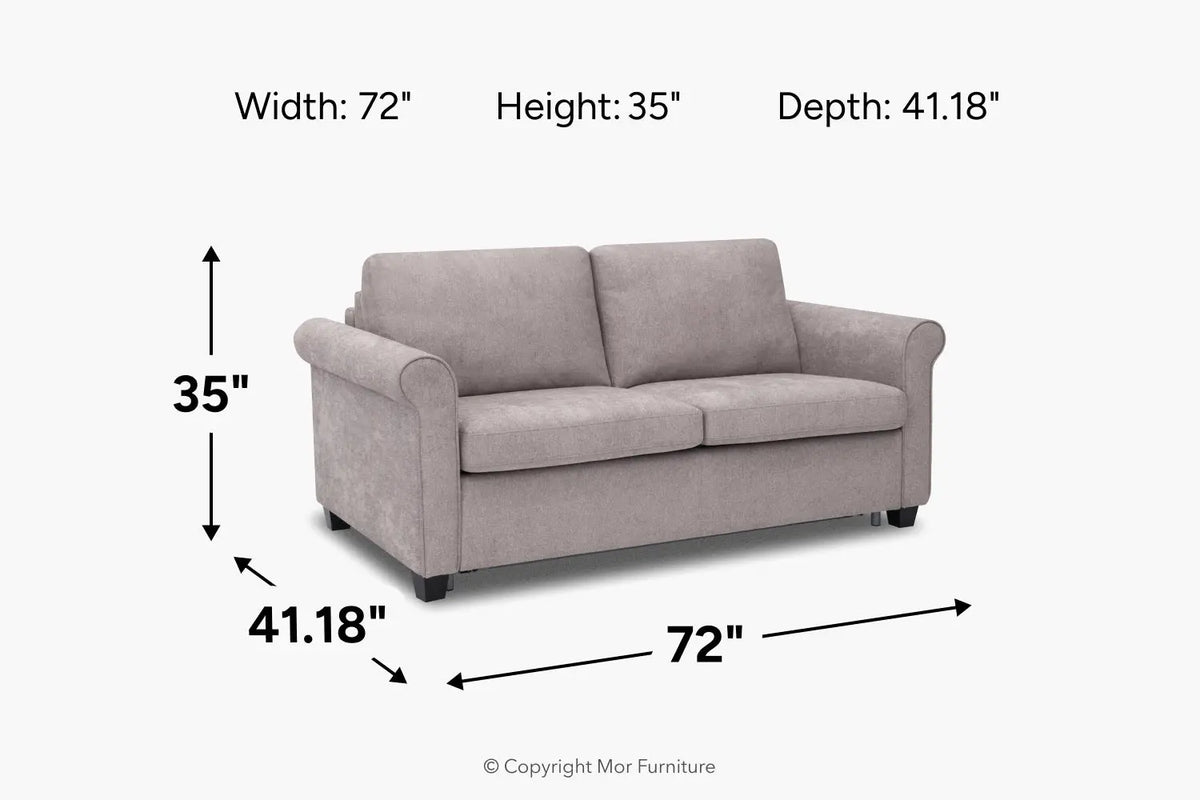 629745466:Drew Full Sleeper Loveseat,
