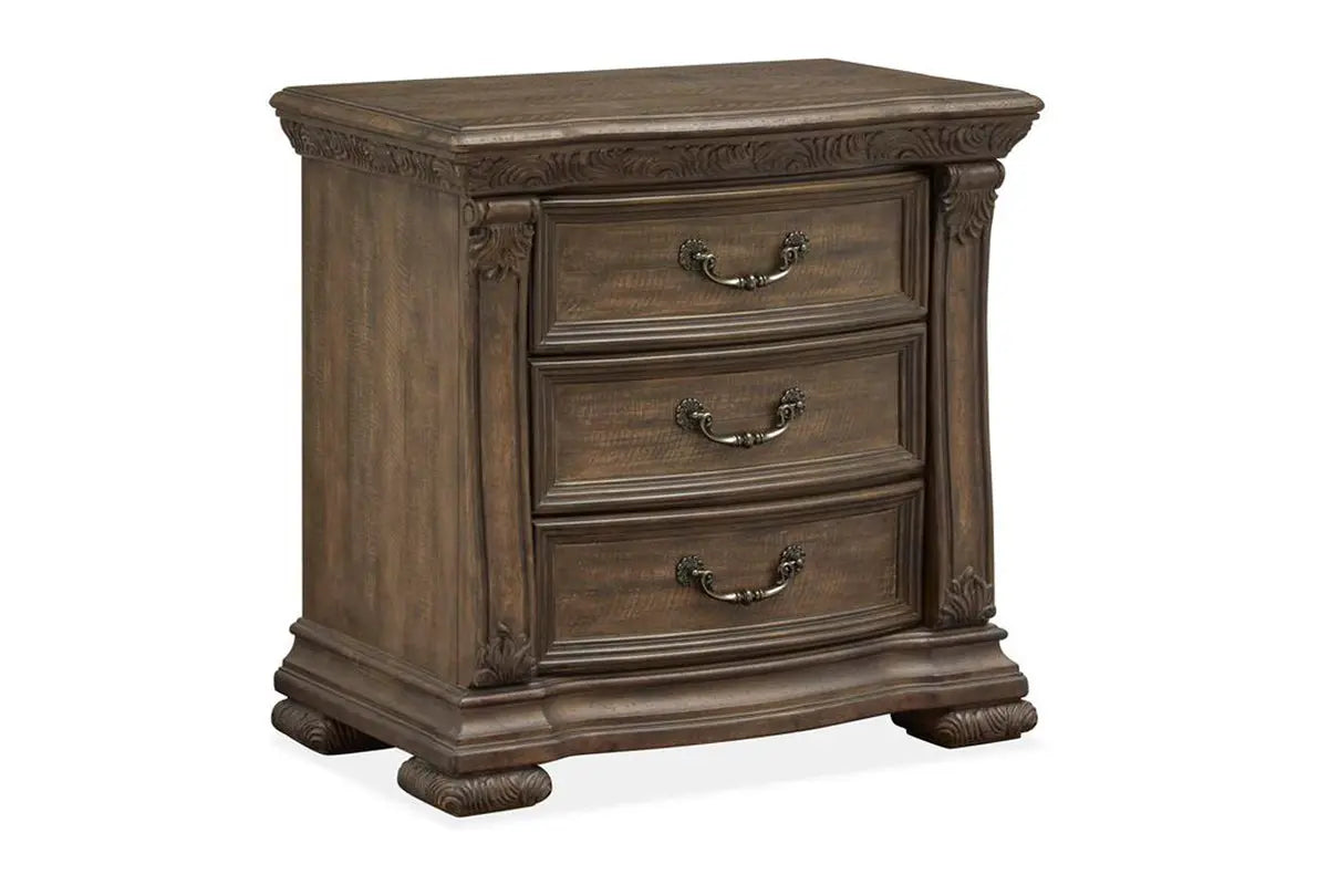DURANGO72:Durango Sleigh Bed & Dresser &, AngledAngle