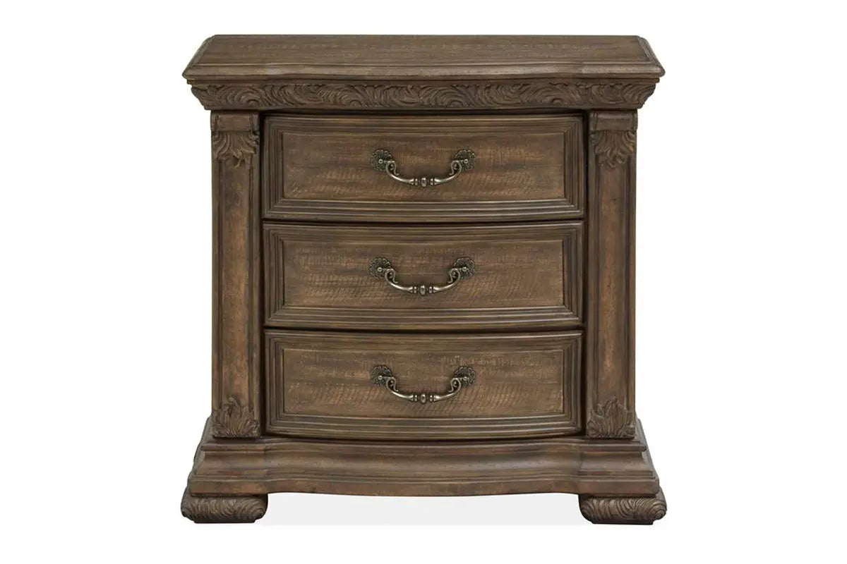 DURANGO72:Durango Sleigh Bed & Dresser &, Front