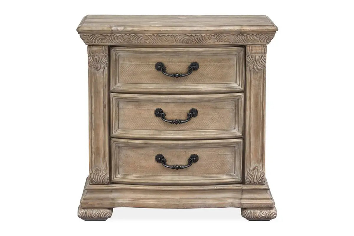 DURANGO61:Durango Panel Bed & Dresser & , Front