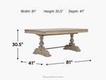 DURANGO03:Durango Dining Table,