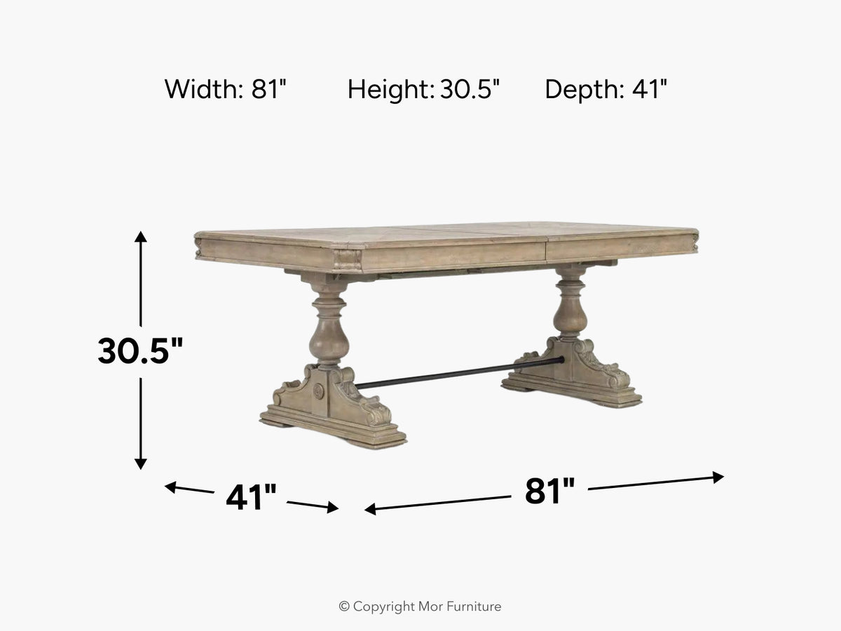 DURANGO03:Durango Dining Table,