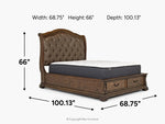 425821960:Durango Storage Bed,