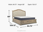 954180734:Durango Storage Bed,