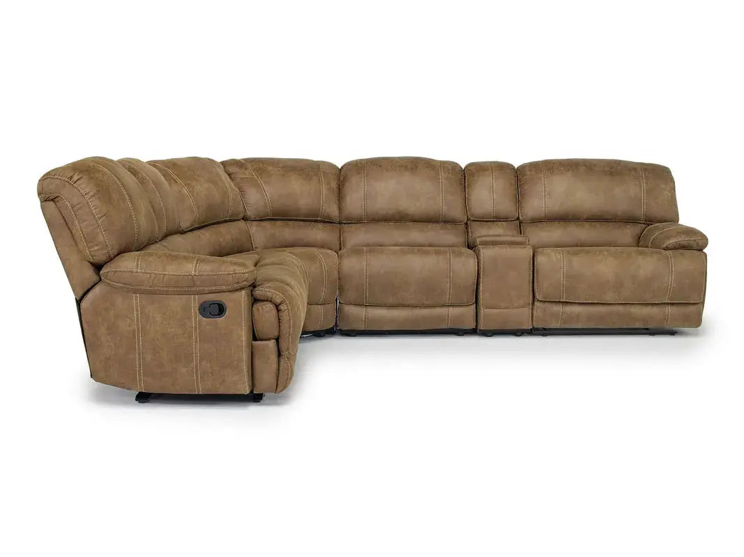 AZULNEW00:Dusty 6 Piece Reclining Sectio, Front