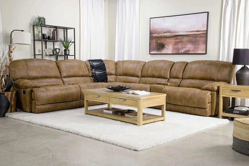 AZULNEW00:Dusty 6 Piece Reclining Sectio, Styled