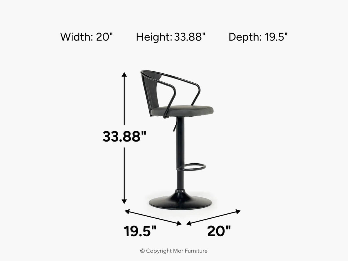 029713303:Eagle Barstool,
