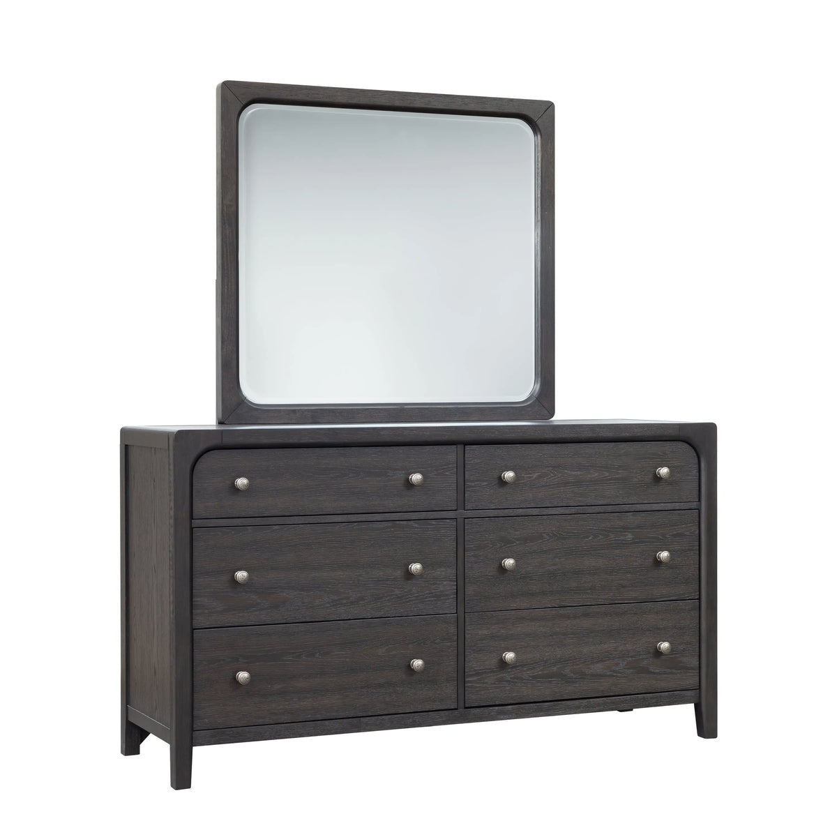 EASTON109:Easton Upholstered Bed & Dress,