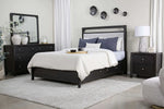 EASTON116:Easton Storage Bed, Styled