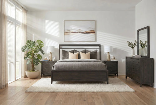 EASTON101:Easton Upholstered Bed,