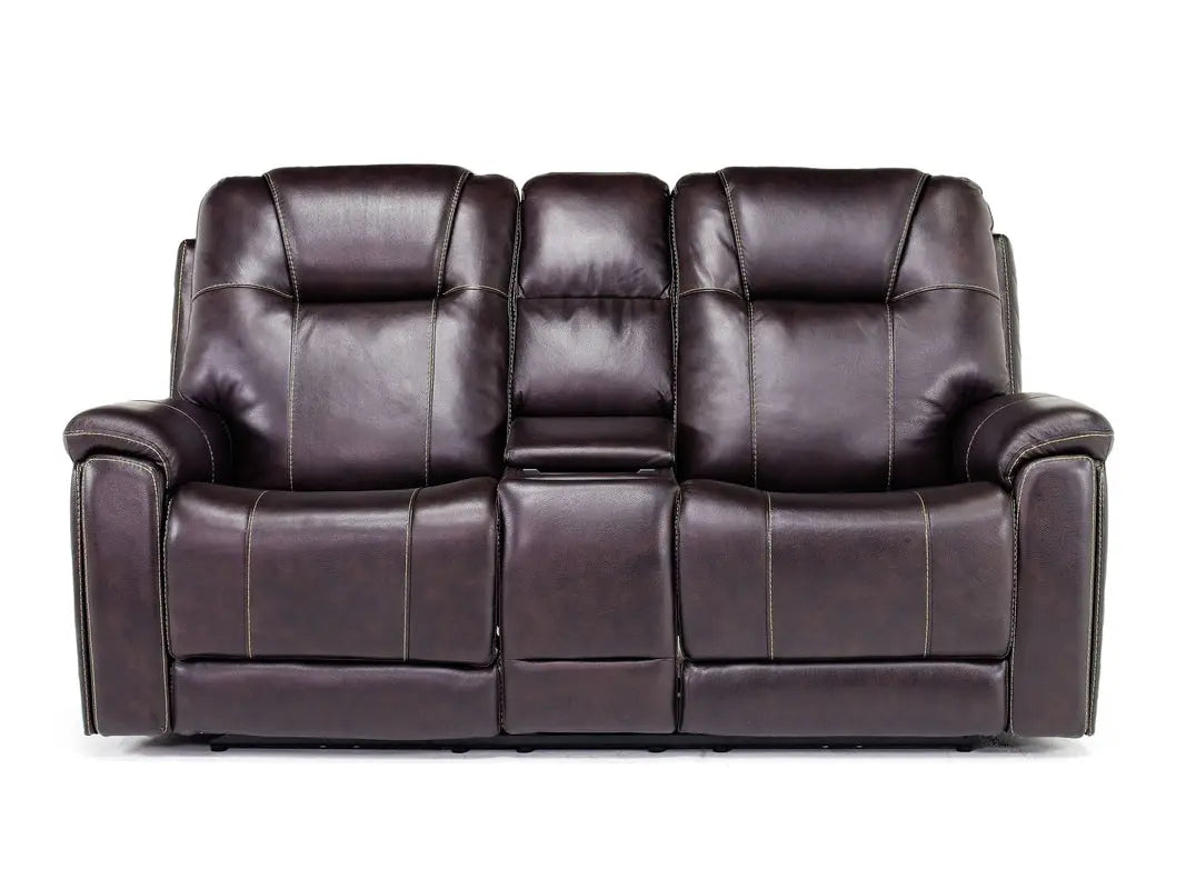 408179911:Echo 3 Power Console Loveseat, Front