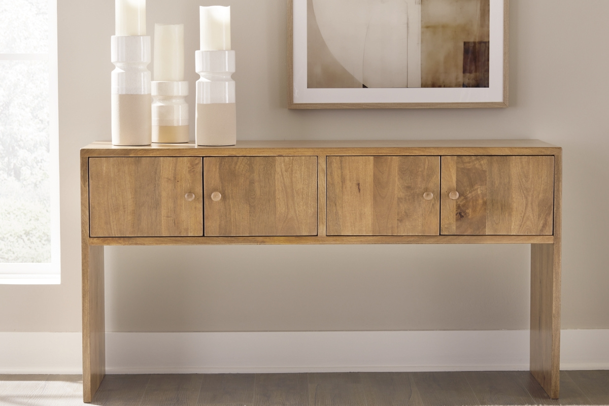 316263383:Ella Grove Sofa Table, Styled