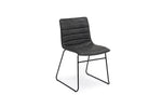 LUCIAGRY0:Lucia Dining Table & 4 Chairs, AngledSideAngle