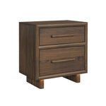 ELM000003:Elm Upholstered Bed With Light, AngledAngle