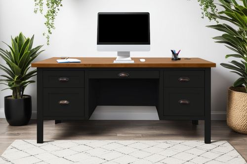 431786453:Eloise Office Desk, Styled