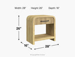 604824555:Emberly Nightstand,