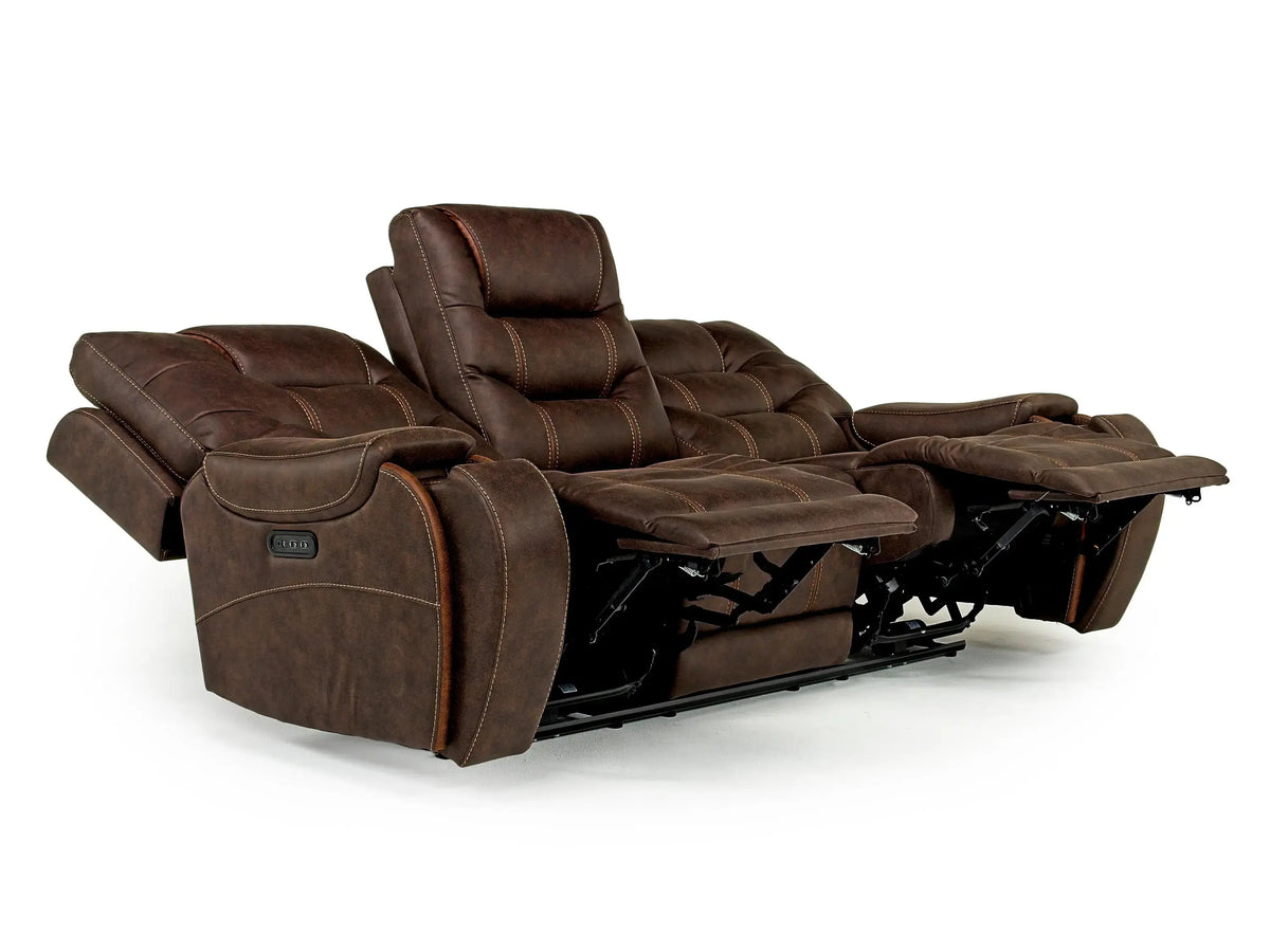 681036335:Estilo 2 Power Sofa in Brown, Image 2