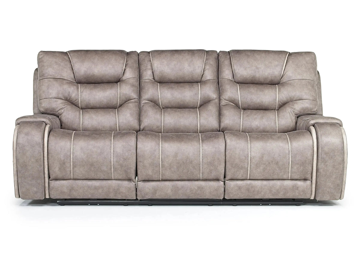 613334536:Estilo 2 Power Sofa in Gray, Image 3