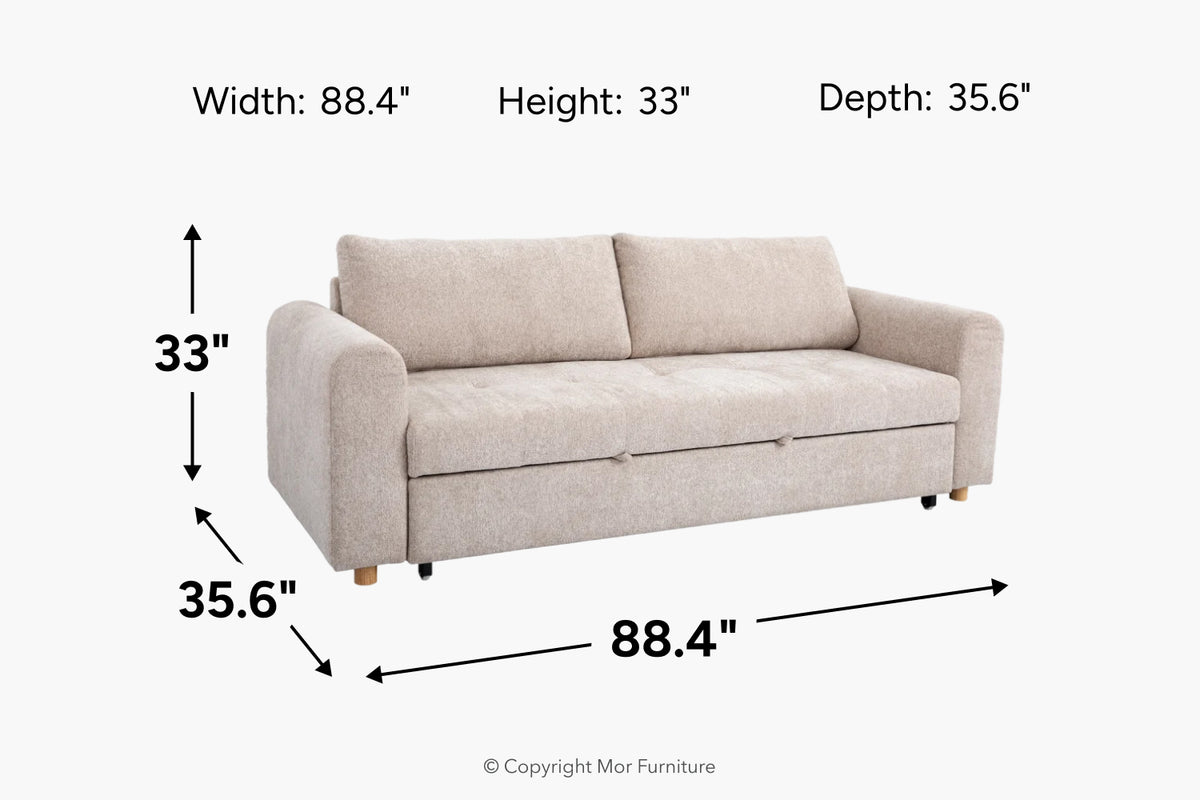 912142182:Everly Queen Sleeper Sofa,