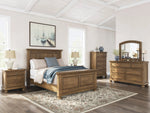 FEDDIN001:Feddinger Panel Bed, Styled