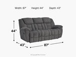 511022698:Foreside Reclining Sofa, Side