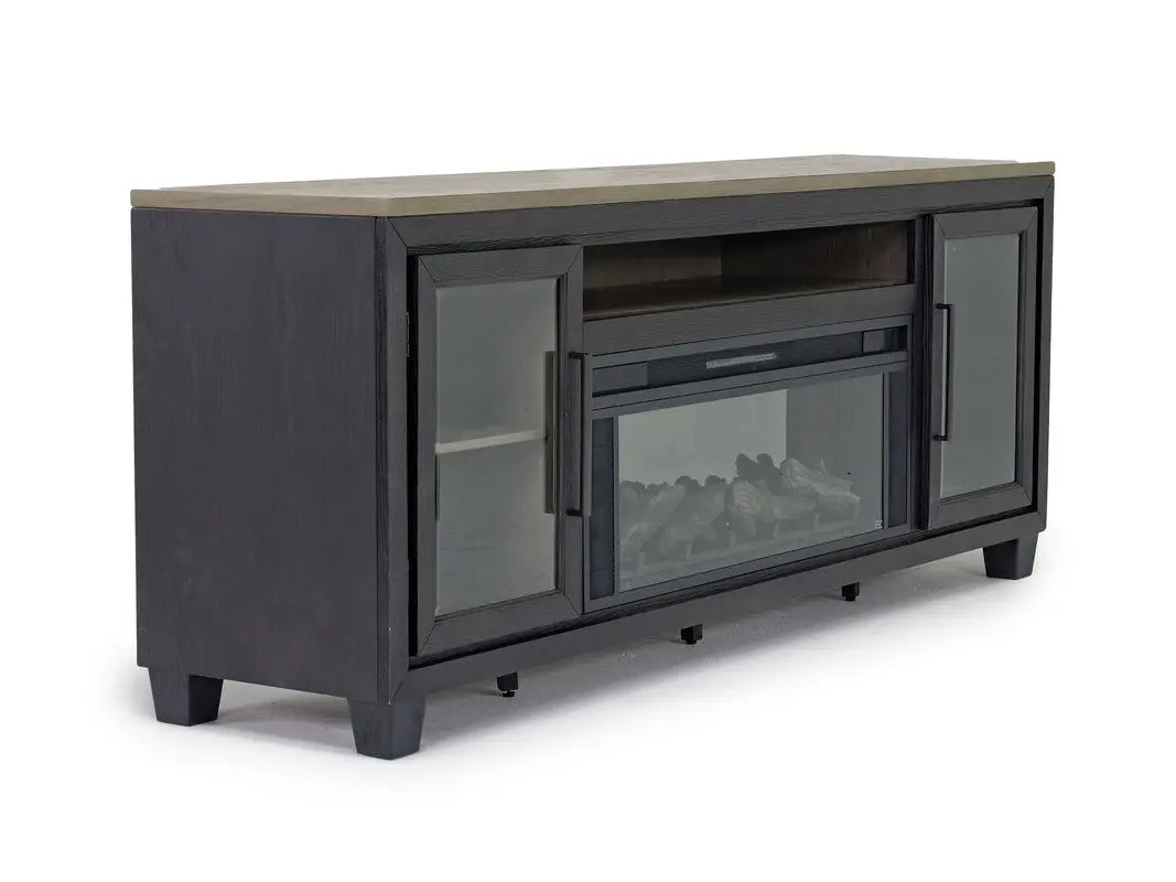 FOYLAND00:Foyland Fireplace Console, Angle