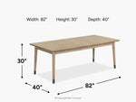 053082769:Franklin Dining Table,