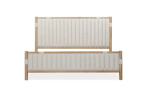 FURANO016:Furano Upholstered Panel Bed, Front