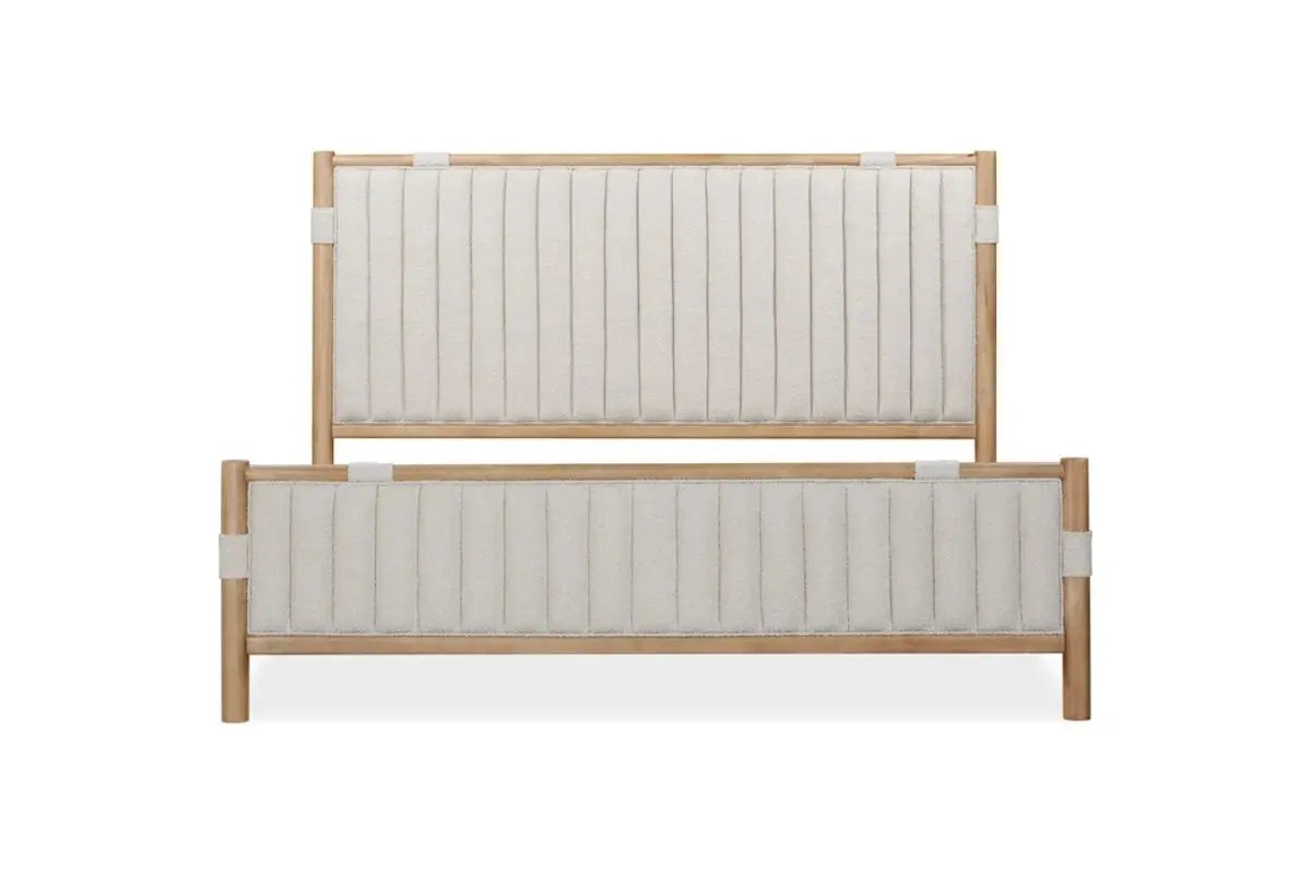 FURANO025:Furano Upholstered Panel Bed, Front
