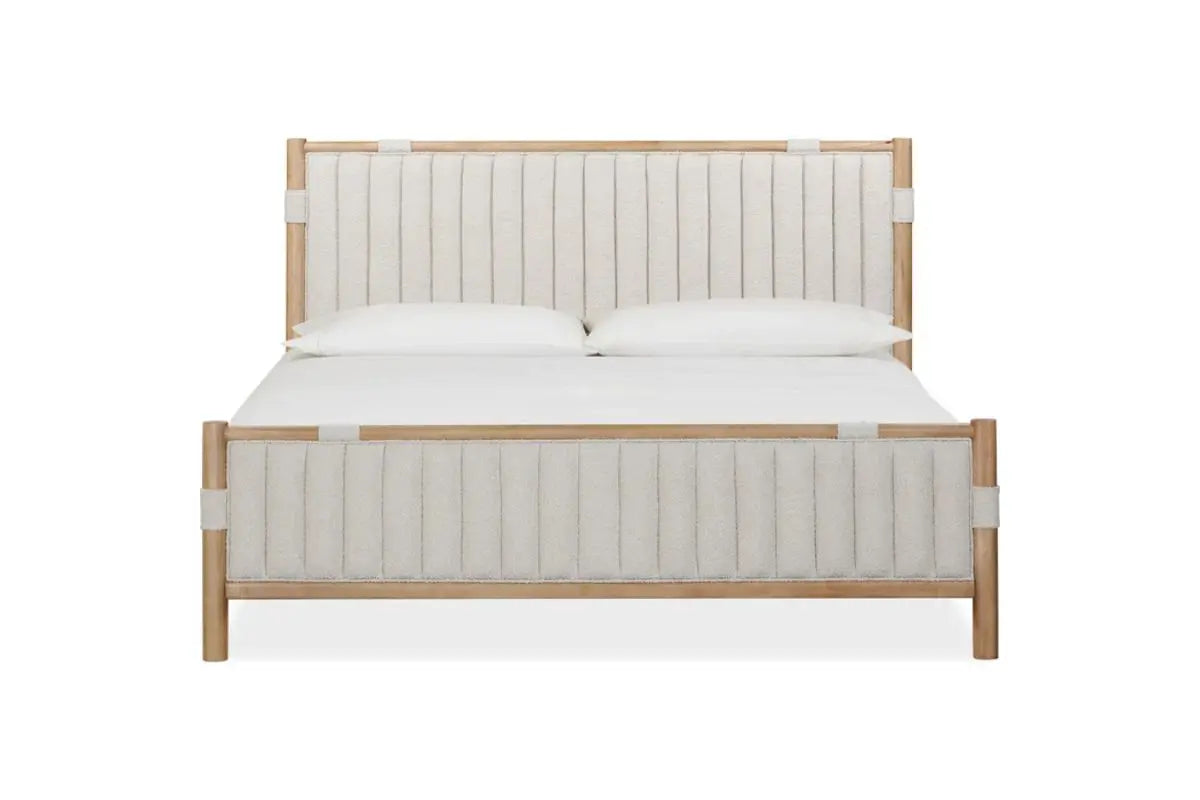 FURANO027:Furano Upholstered Panel Bed &, Front