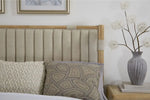 FURANO025:Furano Upholstered Panel Bed, Styled