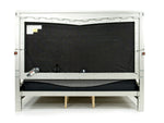 923328522:Glendale Panel Bed in Platinum, Eastern King, Image 4