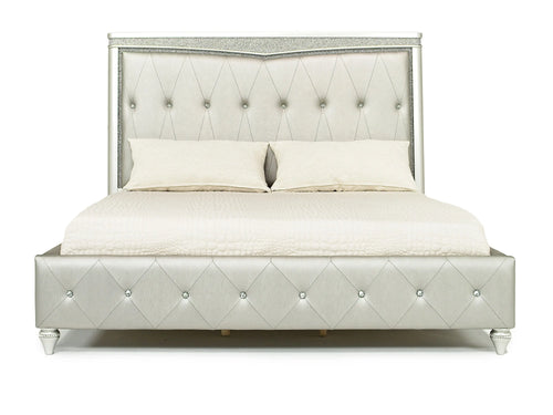 107068091:Glendale Panel Bed in Platinum, Queen, Image 2