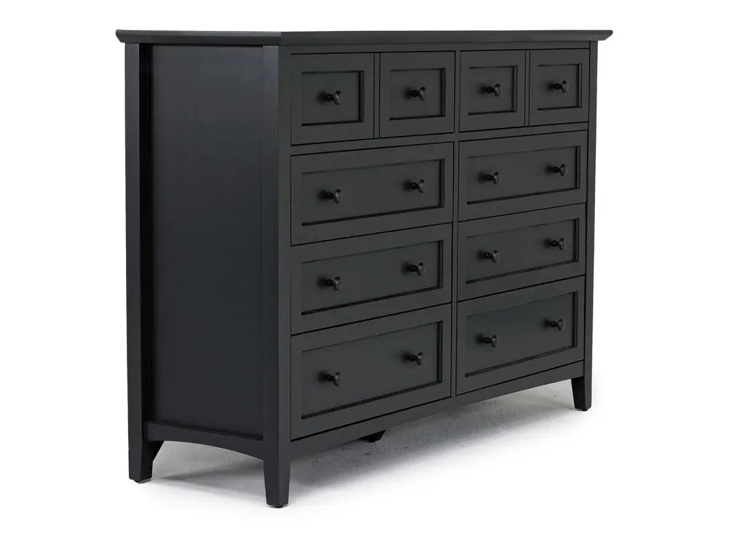 GRACE0074:Grace Panel Bed & Dresser & Mi, Angle
