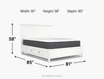 GRACE0015:Grace Storage Bed,