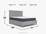 GRACE0066:Grace Storage Bed,