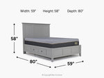 GRACE0069:Grace Storage Bed,